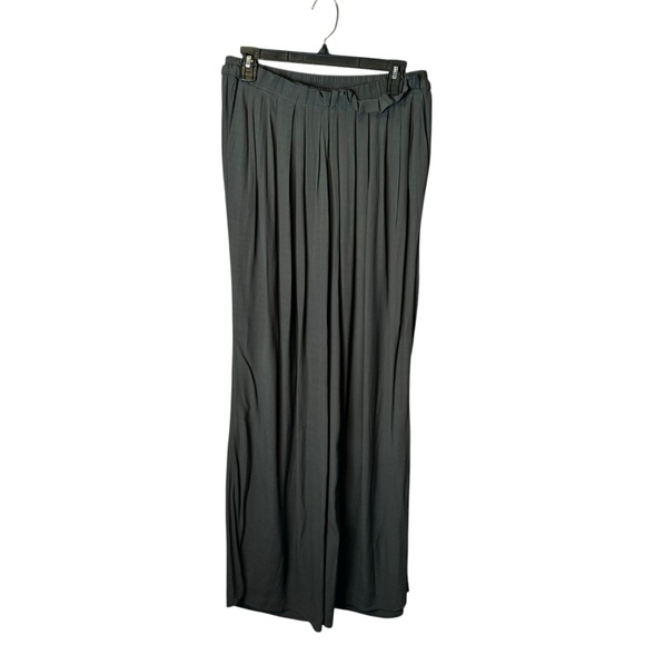 Harlyn Sabie Anthropologie Gray Wide Leg Pants S - Picture 2 of 12
